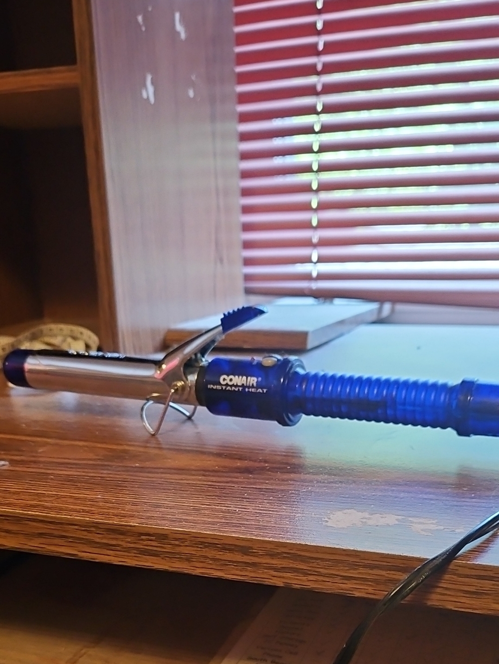 Conair Instant Heat Blue Curling Iron